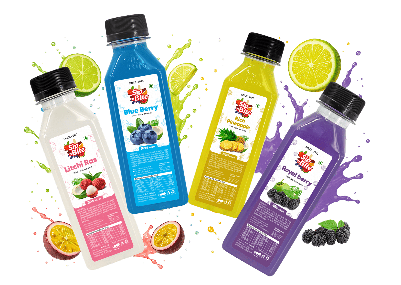 Nature’s Splash in Every Bottle